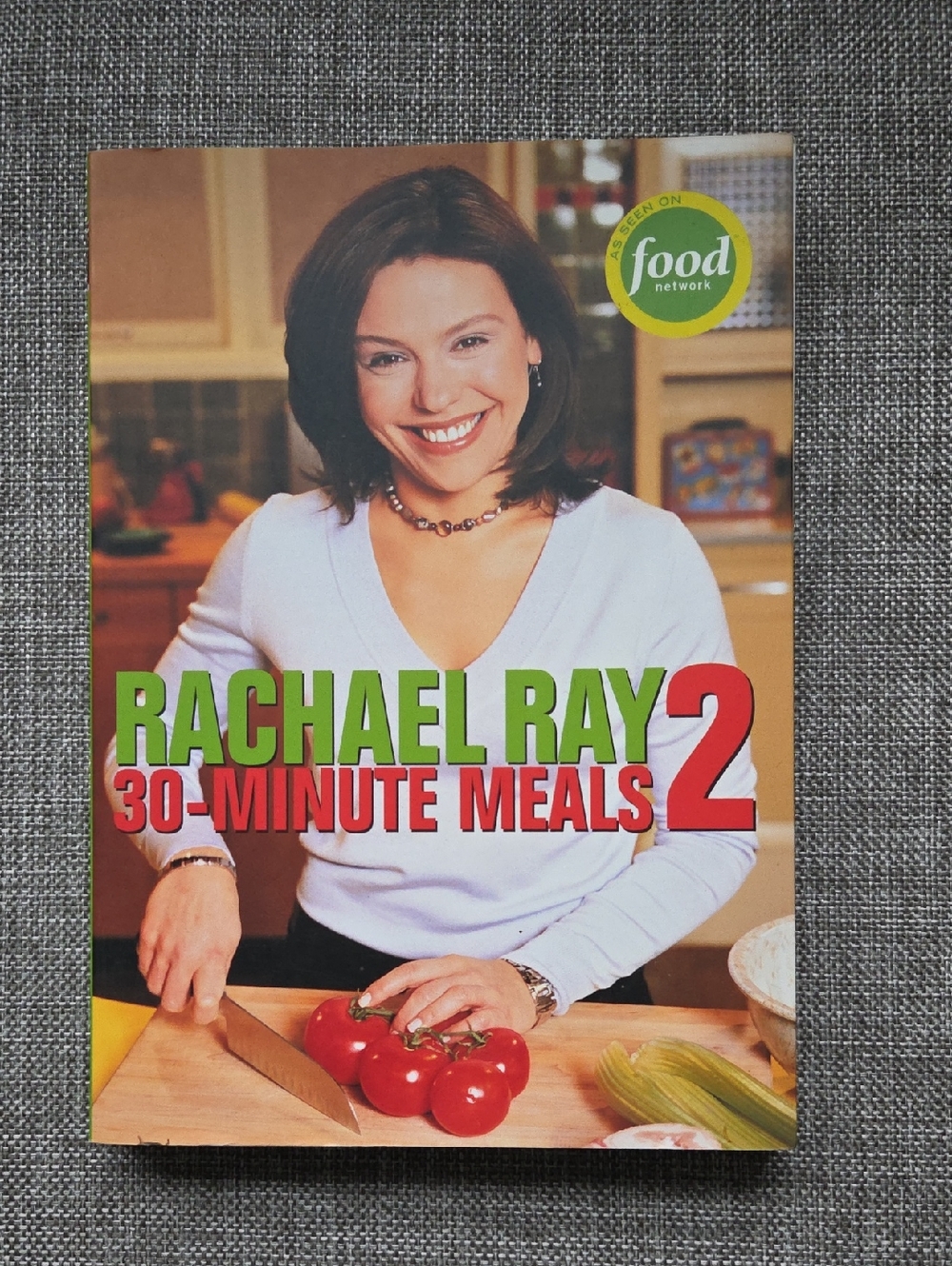 Rachael Ray 30-Minute Meals 2 Cookbook - White & Red